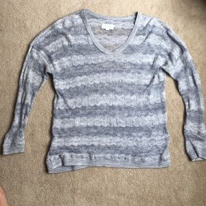 Lou & Grey Blue Light Knit Sweater
